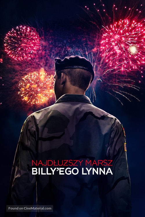 Billy Lynn&#039;s Long Halftime Walk - Polish Movie Cover