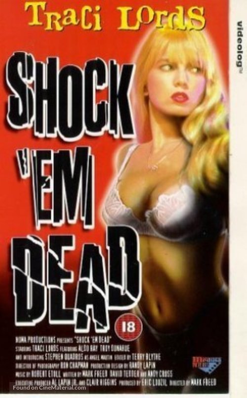 Shock &#039;Em Dead - British VHS movie cover