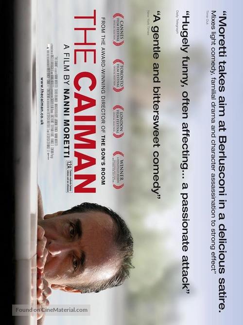 Il caimano - British Movie Poster