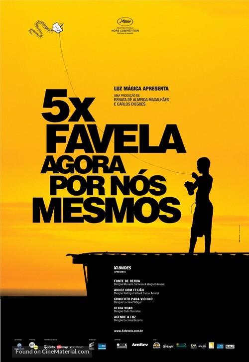 5 X favela, por nos mesmos - Brazilian Movie Poster