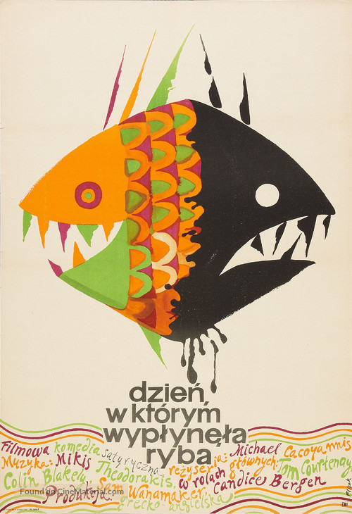 The Day the Fish Came Out - Polish Movie Poster