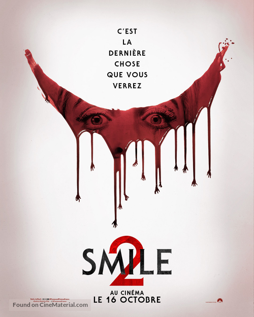 Smile 2 - French Movie Poster