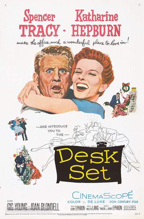 Desk Set - Movie Poster