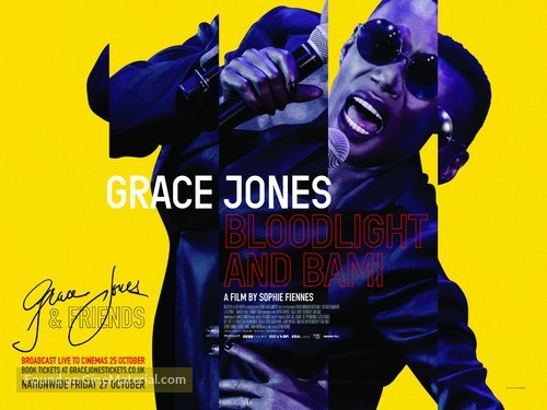 Grace Jones: Bloodlight and Bami - British Movie Poster