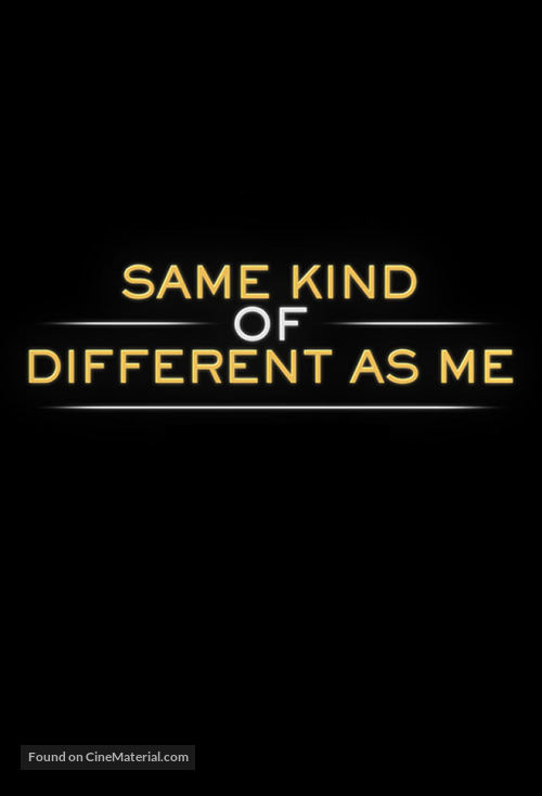 Same Kind of Different as Me - Logo