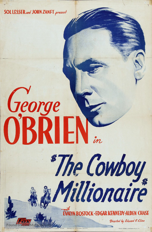 The Cowboy Millionaire - Movie Poster