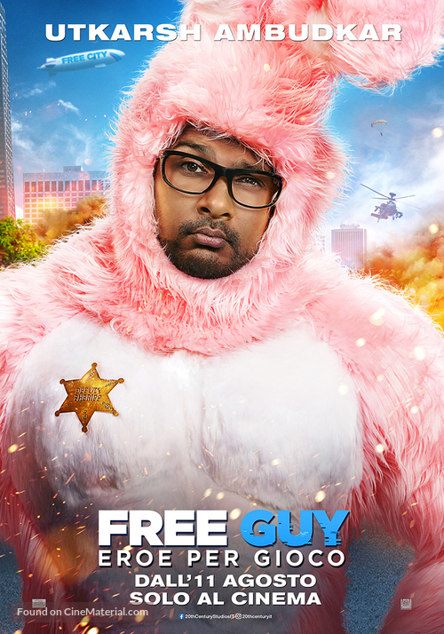 Free Guy - Italian Movie Poster