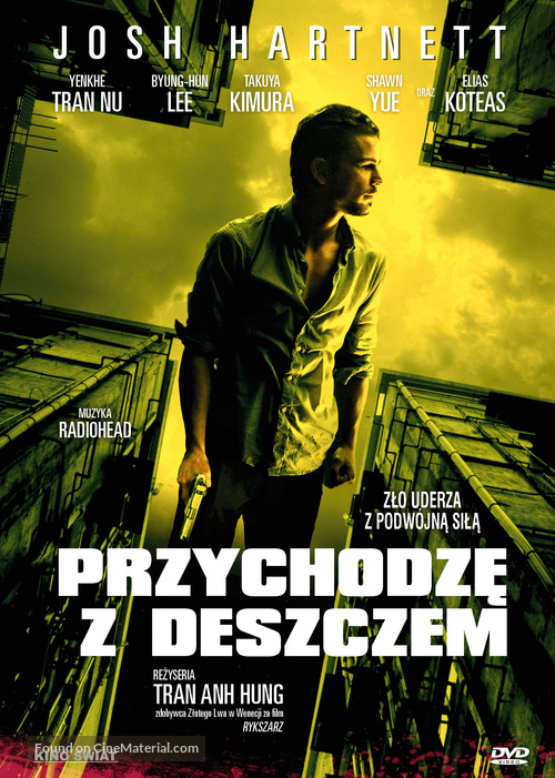 I Come with the Rain - Polish DVD movie cover