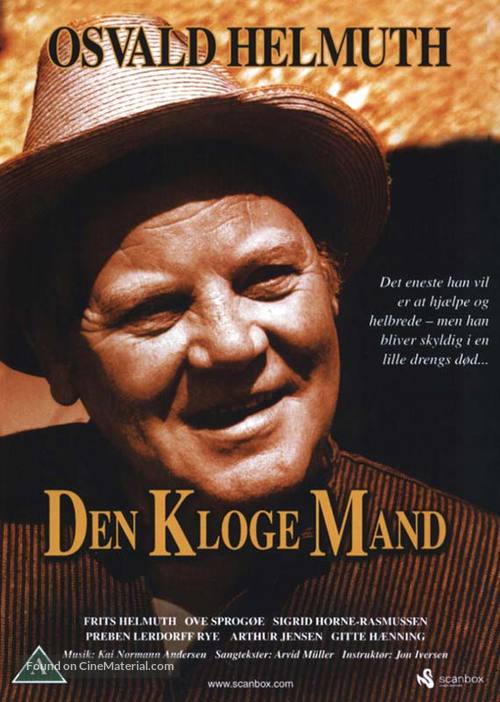 Den kloge mand - Danish DVD movie cover