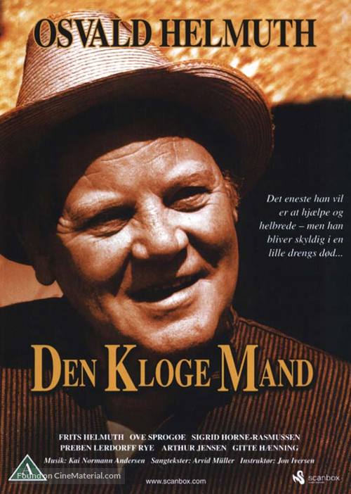 Den kloge mand - Danish DVD movie cover