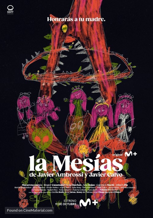 &quot;La Mes&iacute;as&quot; - Spanish Movie Poster