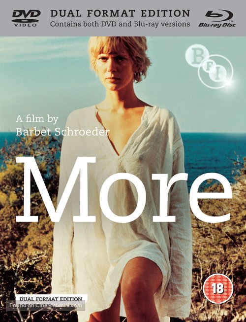 More - British Blu-Ray movie cover