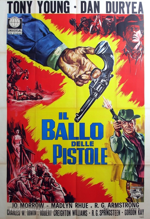 He Rides Tall - Italian Movie Poster