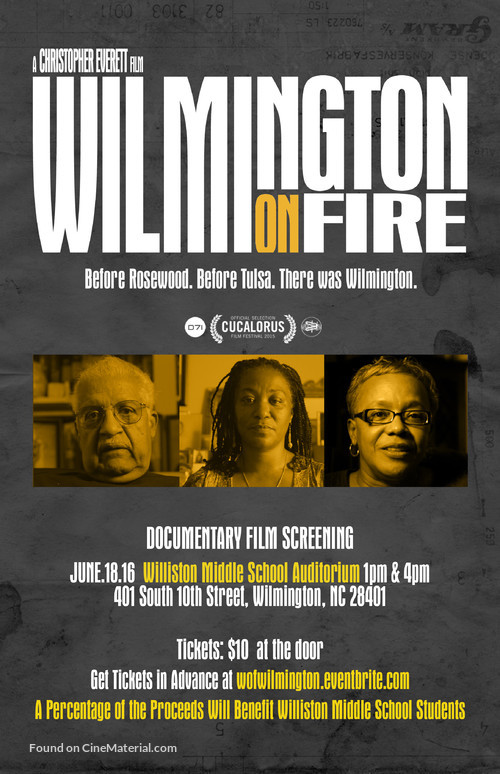 Wilmington on Fire - Movie Poster