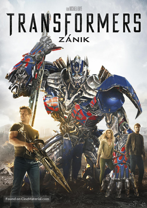 Transformers: Age of Extinction - Czech Movie Cover