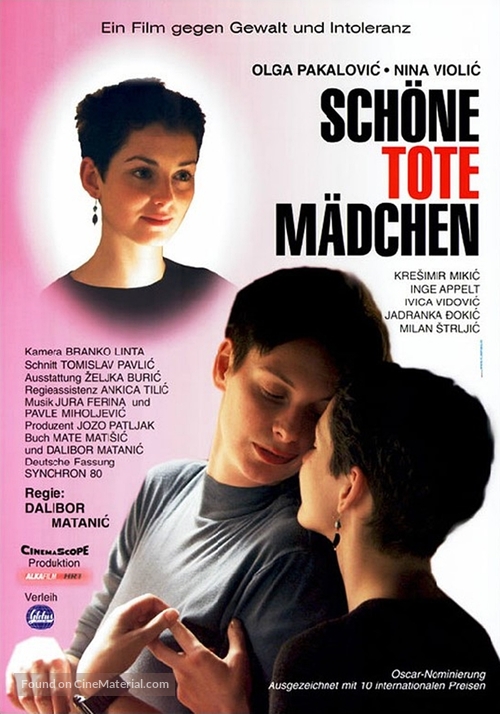 Fine mrtve djevojke - German Movie Poster