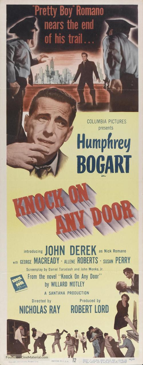 Knock on Any Door - Movie Poster