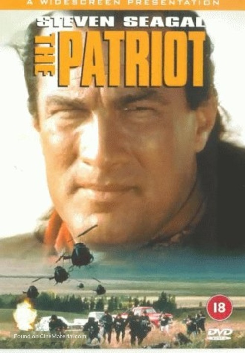 The Patriot - British DVD movie cover