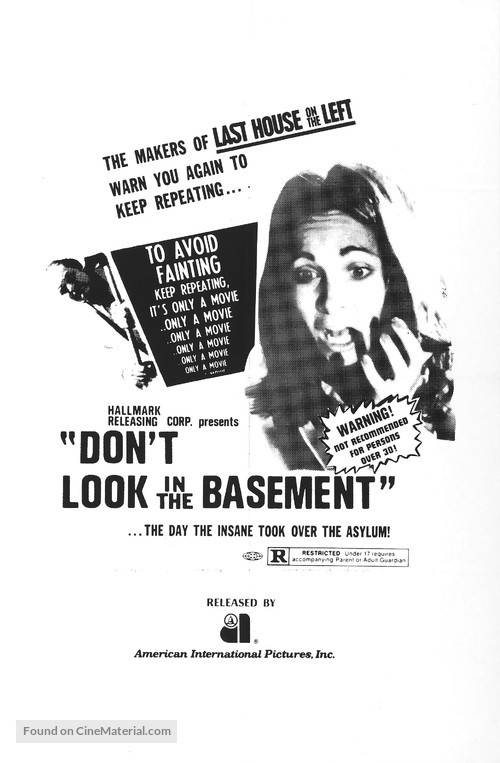 Don&#039;t Look in the Basement - Movie Poster