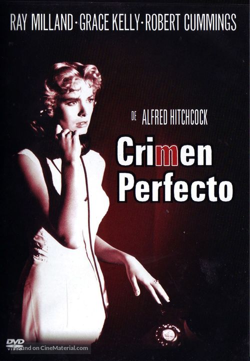 Dial M for Murder - Spanish DVD movie cover