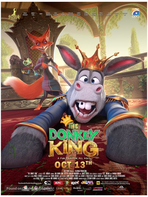 The Donkey King 2018 Pakistani Movie Poster