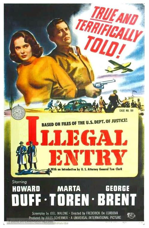 Illegal Entry - Movie Poster