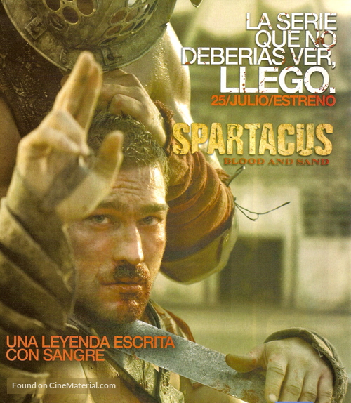 &quot;Spartacus: Gods of the Arena&quot; - Argentinian poster