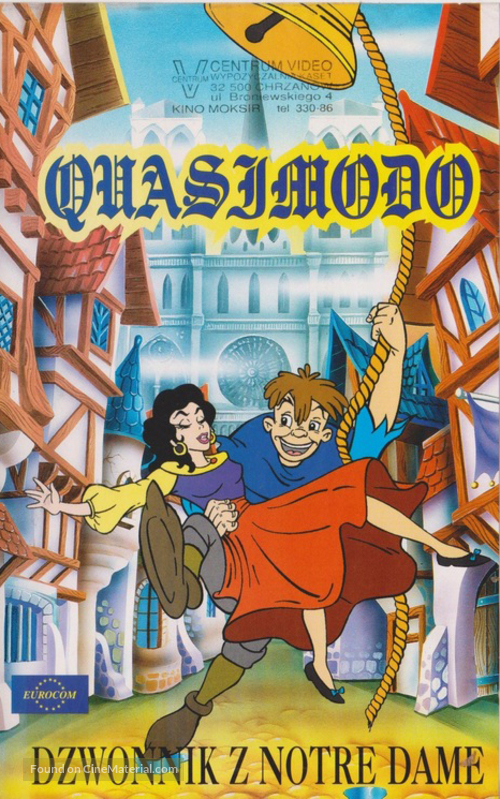 &quot;The Magical Adventures of Quasimodo&quot; - Polish Movie Cover