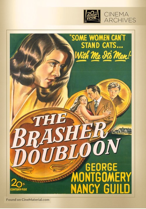 The Brasher Doubloon - DVD movie cover