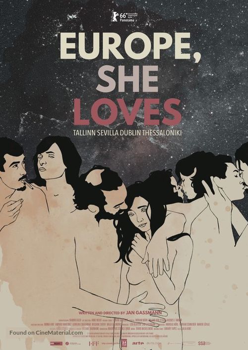 Europe, She Loves - Swiss Movie Poster