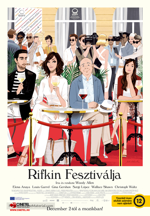 Rifkin&#039;s Festival - Hungarian Movie Poster