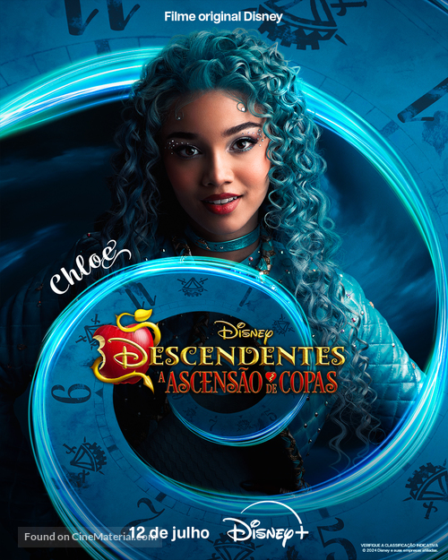 Descendants: The Rise of Red - Brazilian Movie Poster