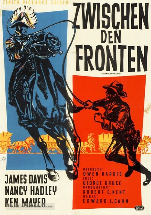 Frontier Uprising - German Movie Poster