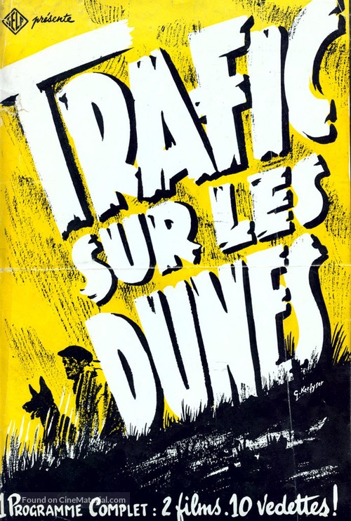 Trafic sur les dunes - French Movie Poster