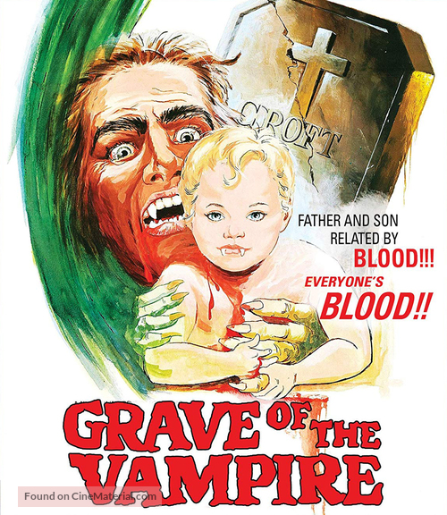 Grave of the Vampire - Blu-Ray movie cover