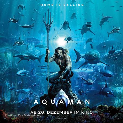 Aquaman - German Movie Poster