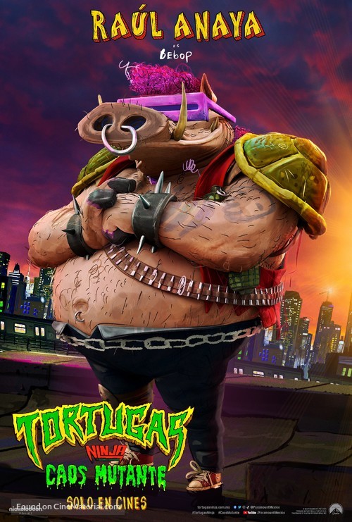 Teenage Mutant Ninja Turtles: Mutant Mayhem - Mexican Movie Poster