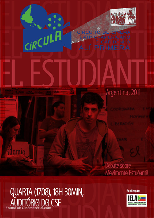 El estudiante - Brazilian Movie Poster