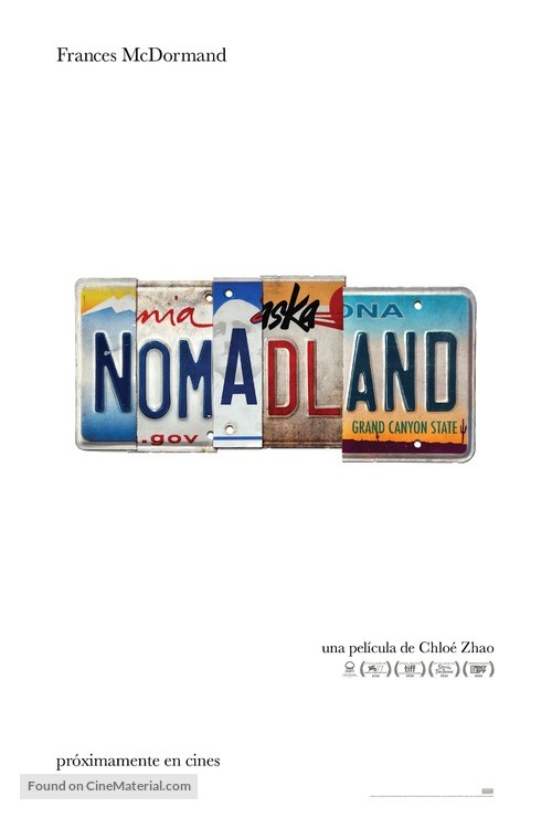 Nomadland - Spanish Movie Poster