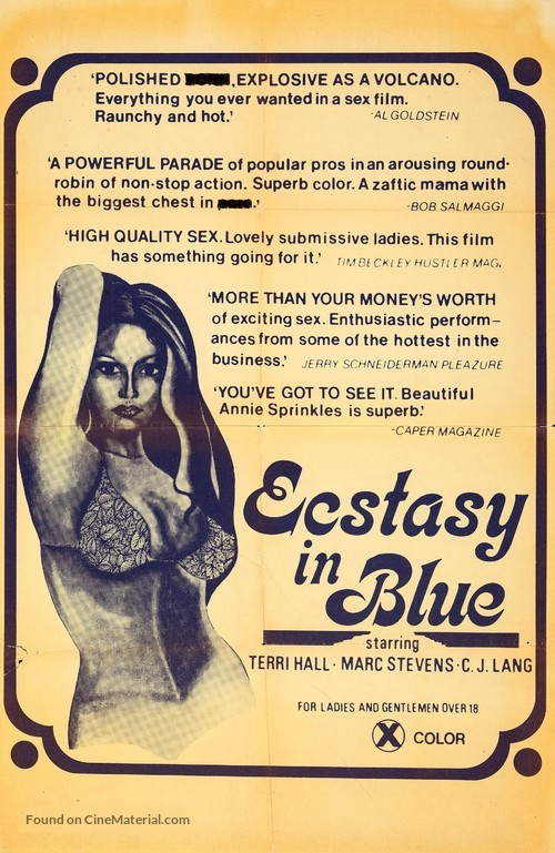 Ecstasy in Blue - Movie Poster