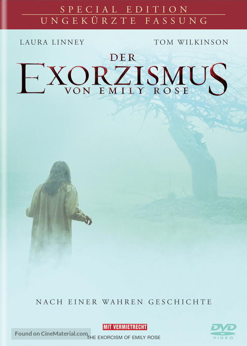 The Exorcism Of Emily Rose - German DVD movie cover