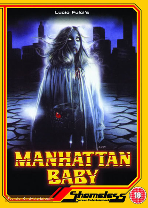 Manhattan Baby - British DVD movie cover