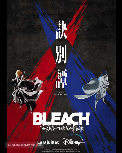 &quot;Bleach: Thousand-Year Blood War&quot; - French Movie Poster