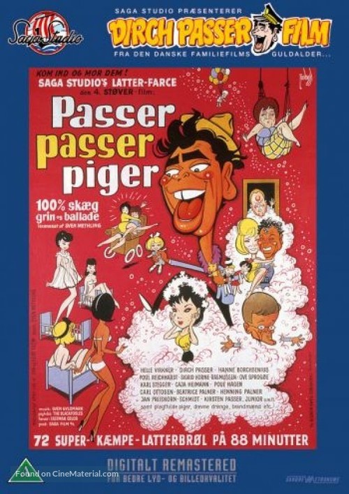 Passer passer piger - Danish DVD movie cover