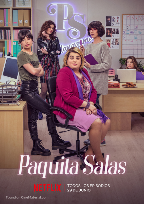 &quot;Paquita Salas&quot; - Spanish Movie Poster