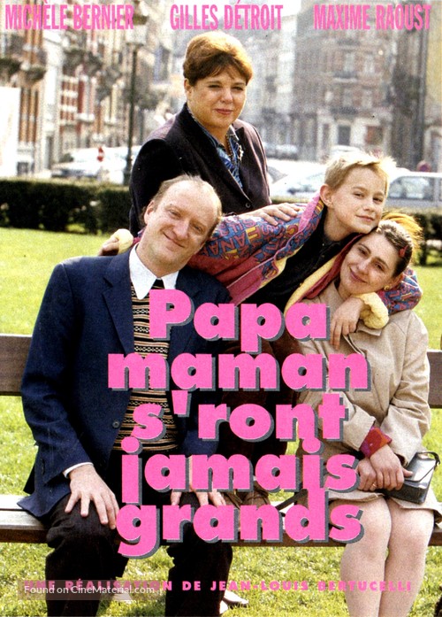 Papa maman s&#039;ront jamais grands - French Movie Cover