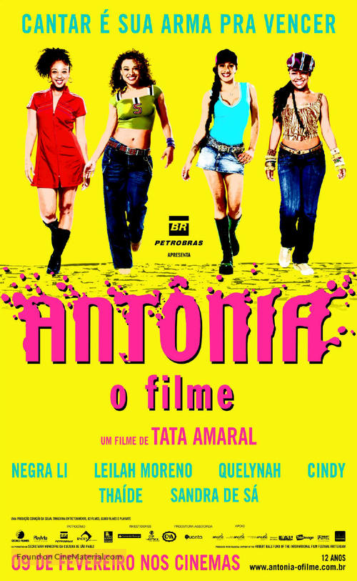 Ant&ocirc;nia - O Filme - Brazilian Movie Poster