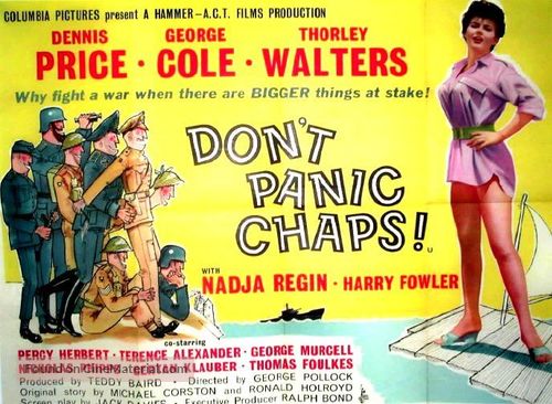 Don&#039;t Panic Chaps! - British Movie Poster