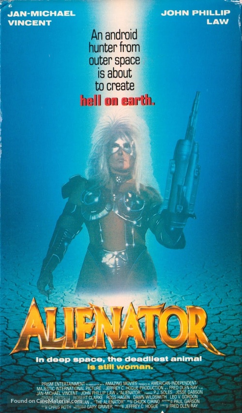 Alienator - VHS movie cover