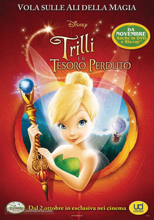 Tinker Bell and the Lost Treasure - Italian Movie Poster